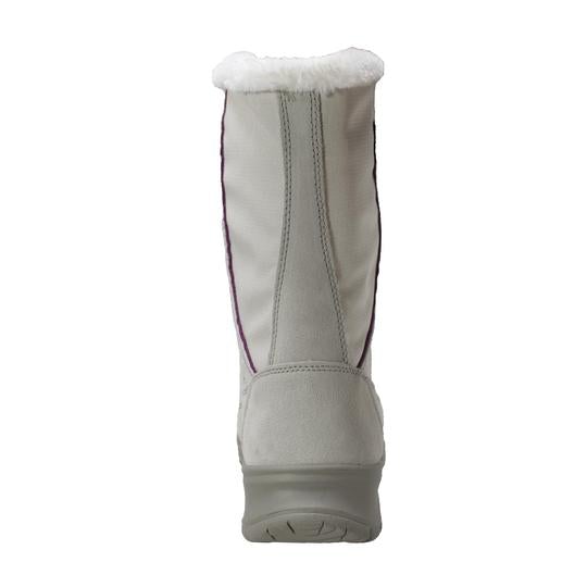 Womens Waterproof Nylon Winter Leather Boots